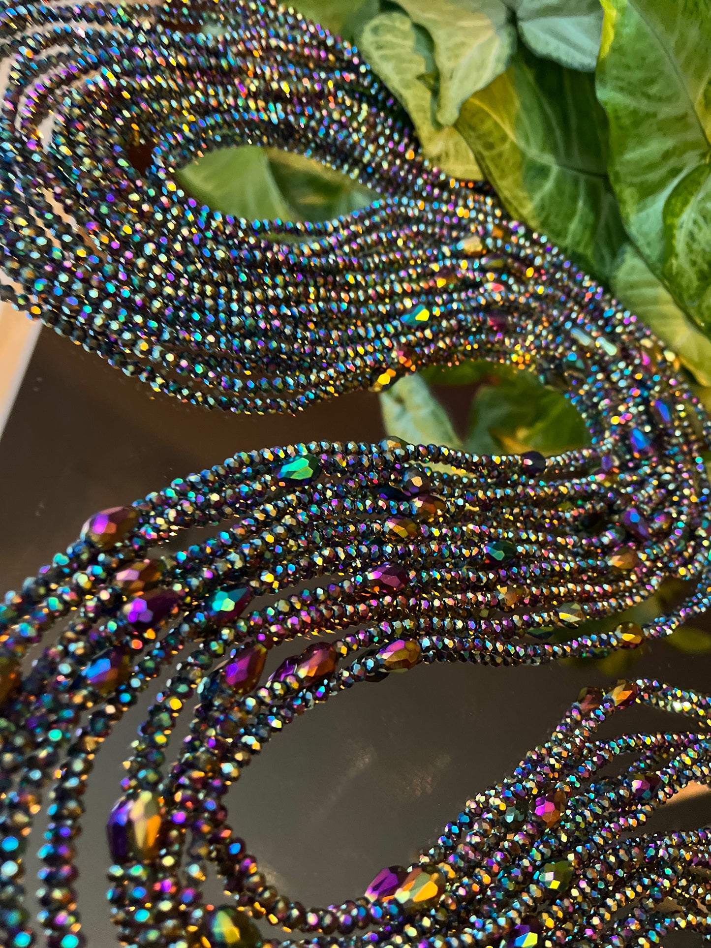 IRIDESCENT WAISTBEADS