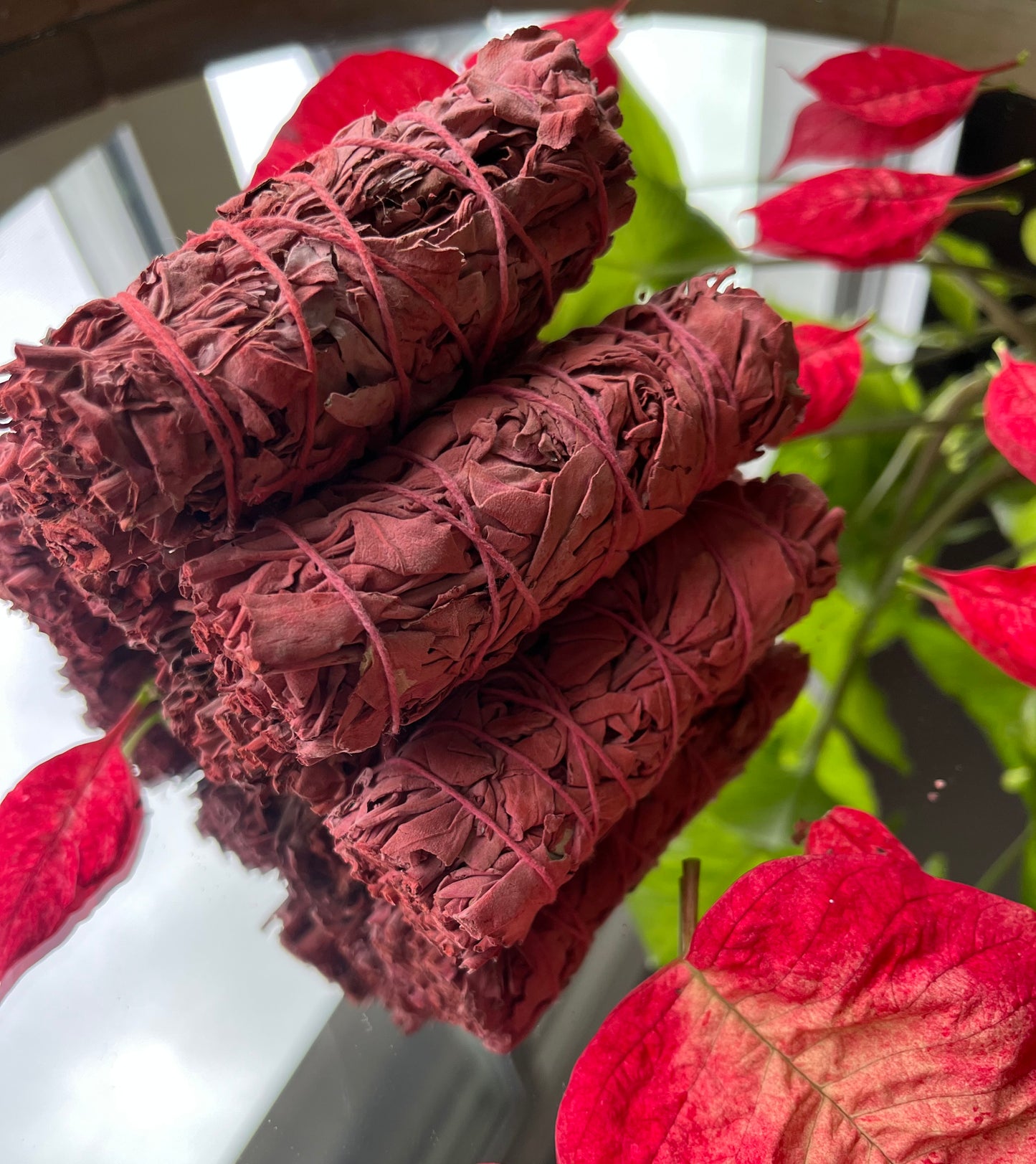 Dragons Blood Sage 4 inch Smudge Stick
