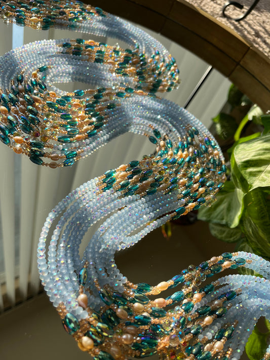 Lagoon Blues WaistBeads